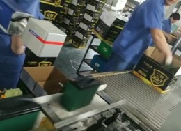 蓄電池全自動流水線上線運(yùn)行